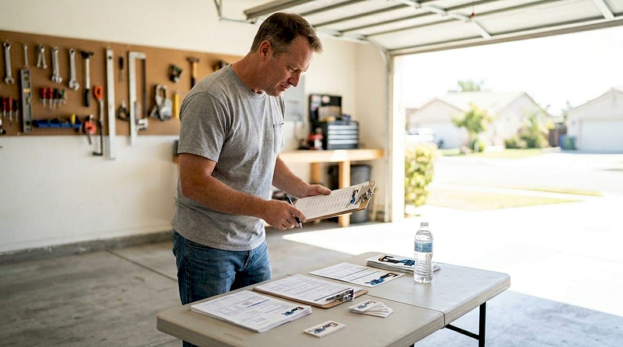 Home AC installation workflow for Hemet homeowners