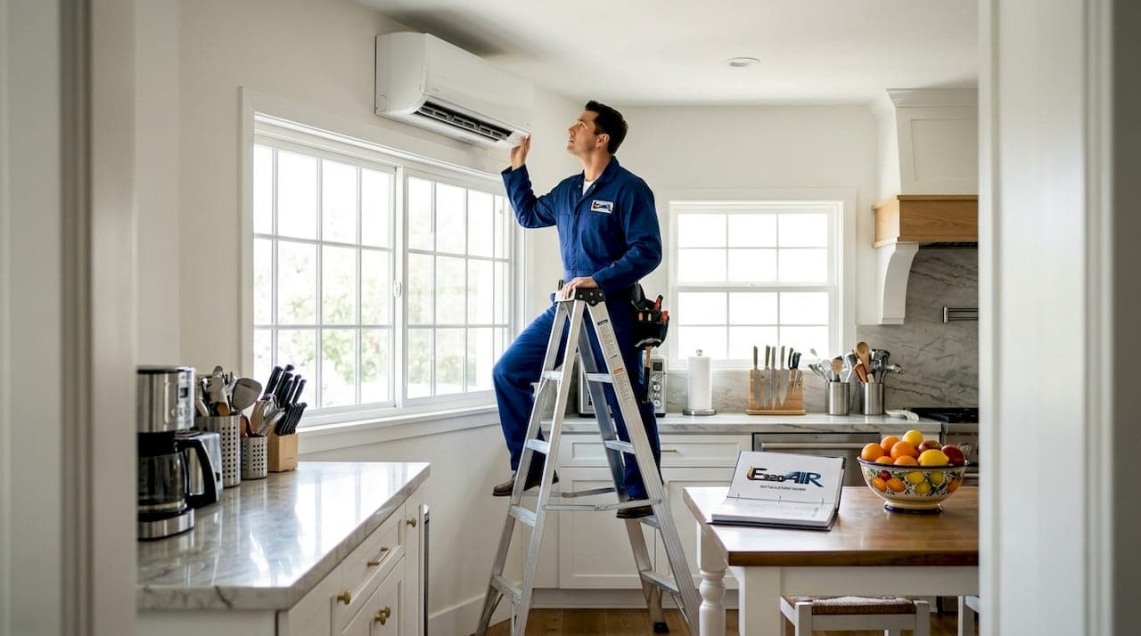 How long does it take to install an air conditioner?