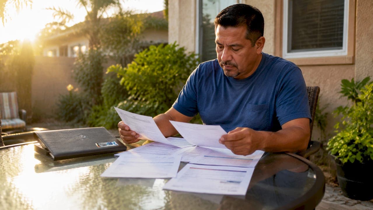 Average Cost of Heating and Cooling System in Moreno Valley